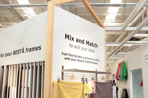 Ikea Order and Collection social media